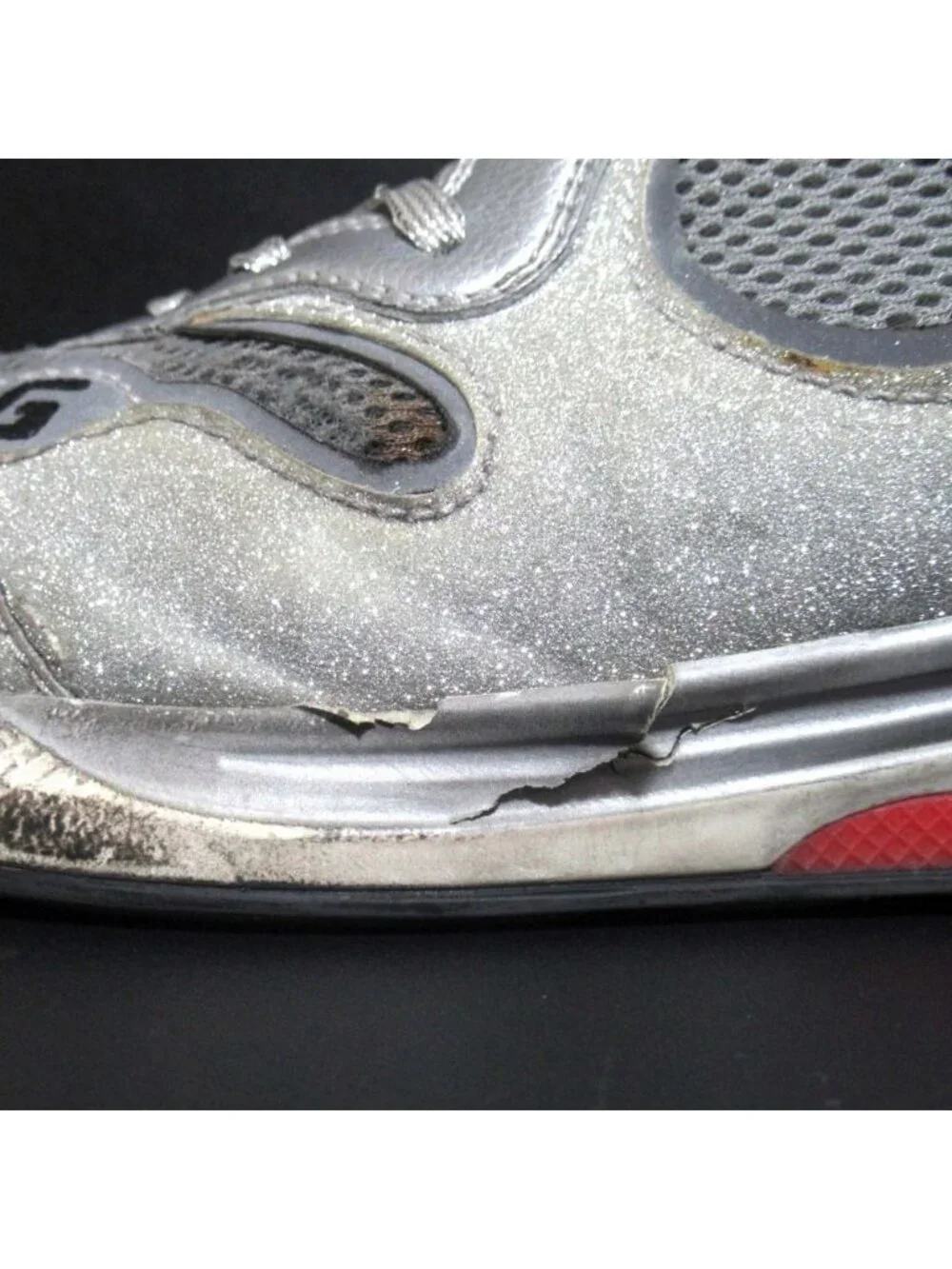 Gucci Ultra Space Glitter Sneakers Shoes 9